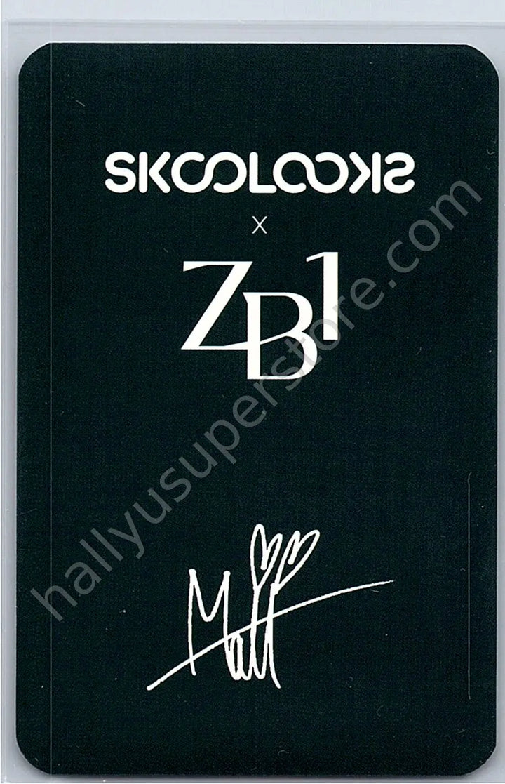 ZEROBASEONE - Matthew - ZB1 x Skoolooks A version brand collaboration round 1