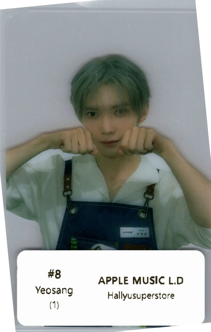 ATEEZ "GOLDEN HOUR : Part.5" - Apple Music Fansign Event Photocard (Digipack Ver.) [26.08.07]