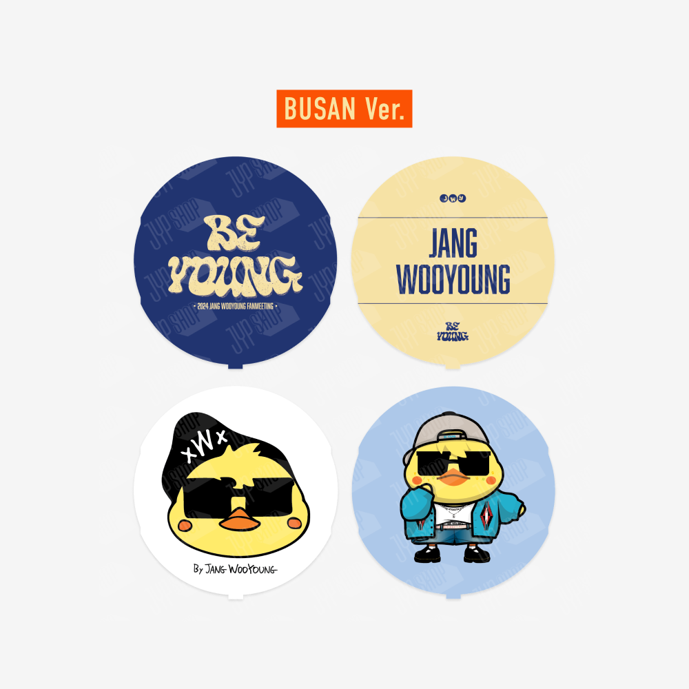 [JANG WOOYOUNG] LIGHT STICK NAME SHEET - Be Young in BUSAN