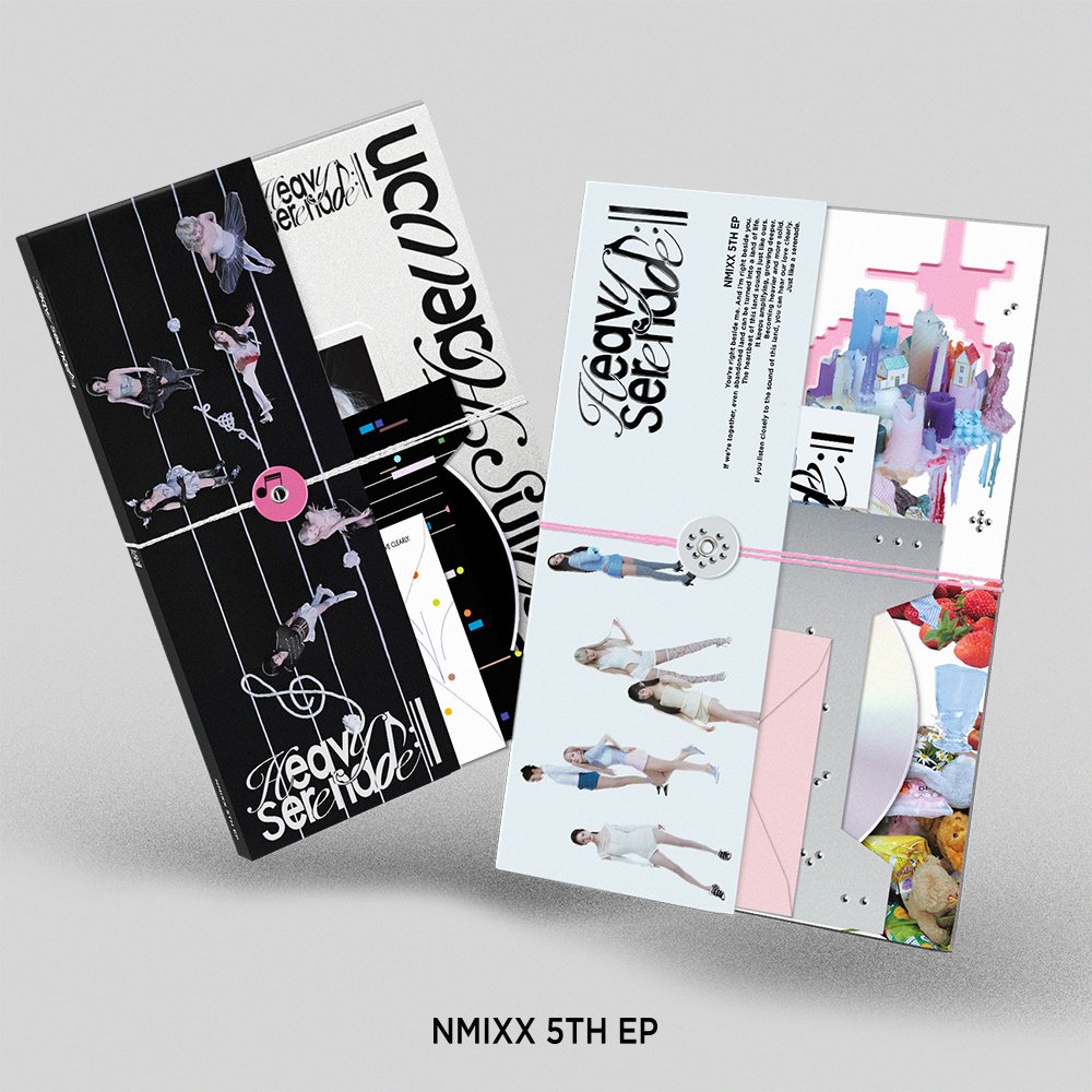 [NMIXX] [SET] 5TH EP Heavy Serenade (Heavy Ver. / Serenade Ver.)