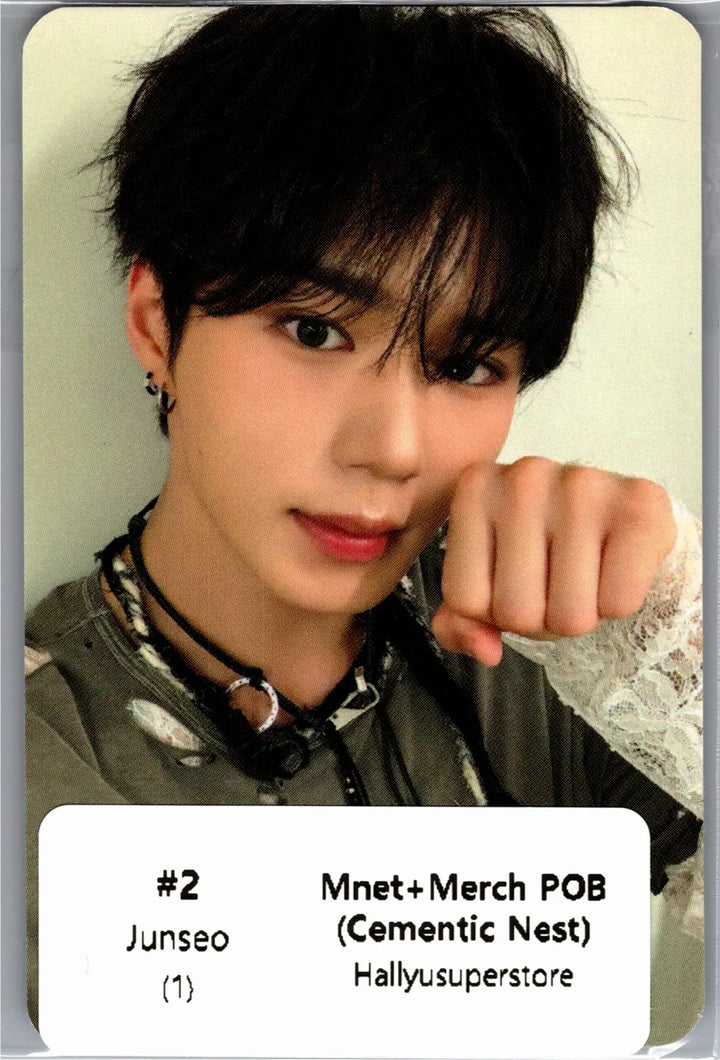 ALPHA DRIVE ONE "UNBREAKABLE : 少年BEAST" - Mnet Plus Merch Pre-Order Benefit Photocard (Cementic Nest Ver.) [26.08.28]