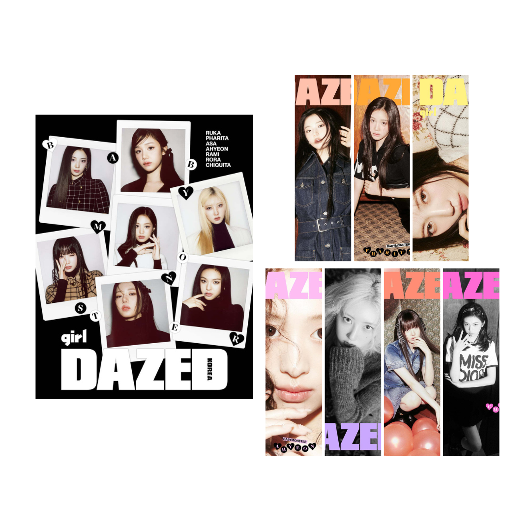 [Pre-Order] BabyMonster - Dazed & Confused Girl Edition [2024] (Choose Member) - HALLYUSUPERSTORE