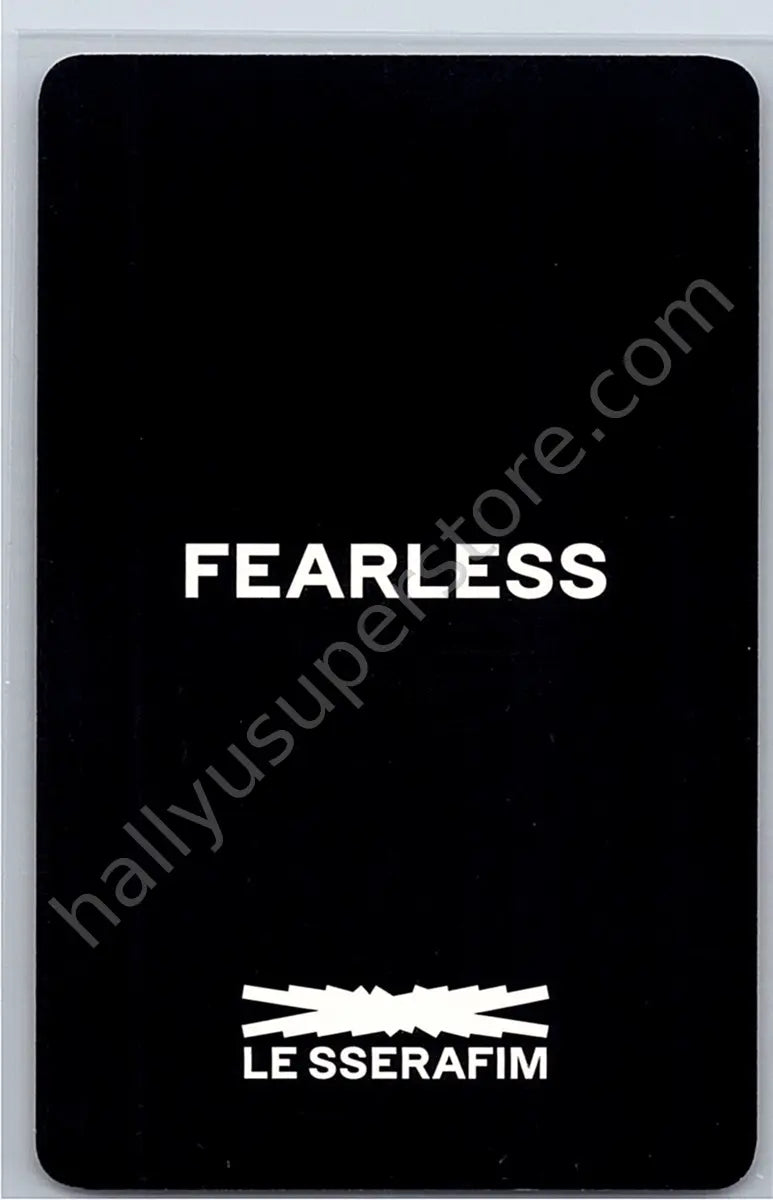LE SSERAFIM - Kim Chaewon - LE SSERAFIM - Kim Chaewon - FEARLESS Album pre-order benefit (pob) weverse japan
