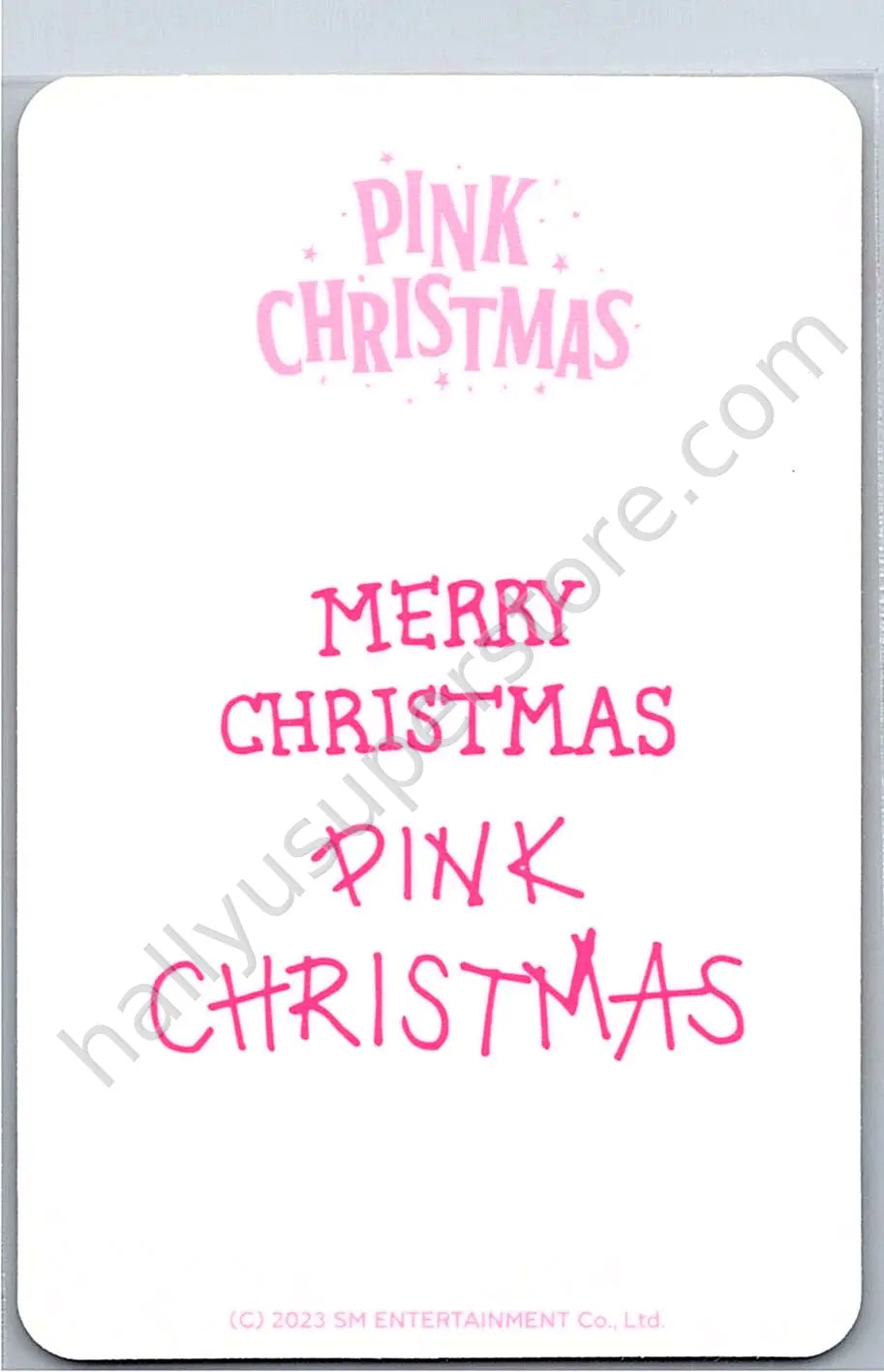 Red Velvet - Wendy - Pink Christmas