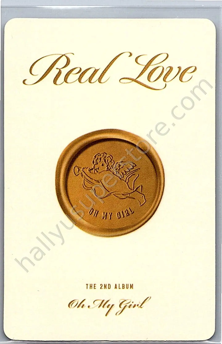 OH MY GIRL - Arin - Real Love album photocard love bouquet version