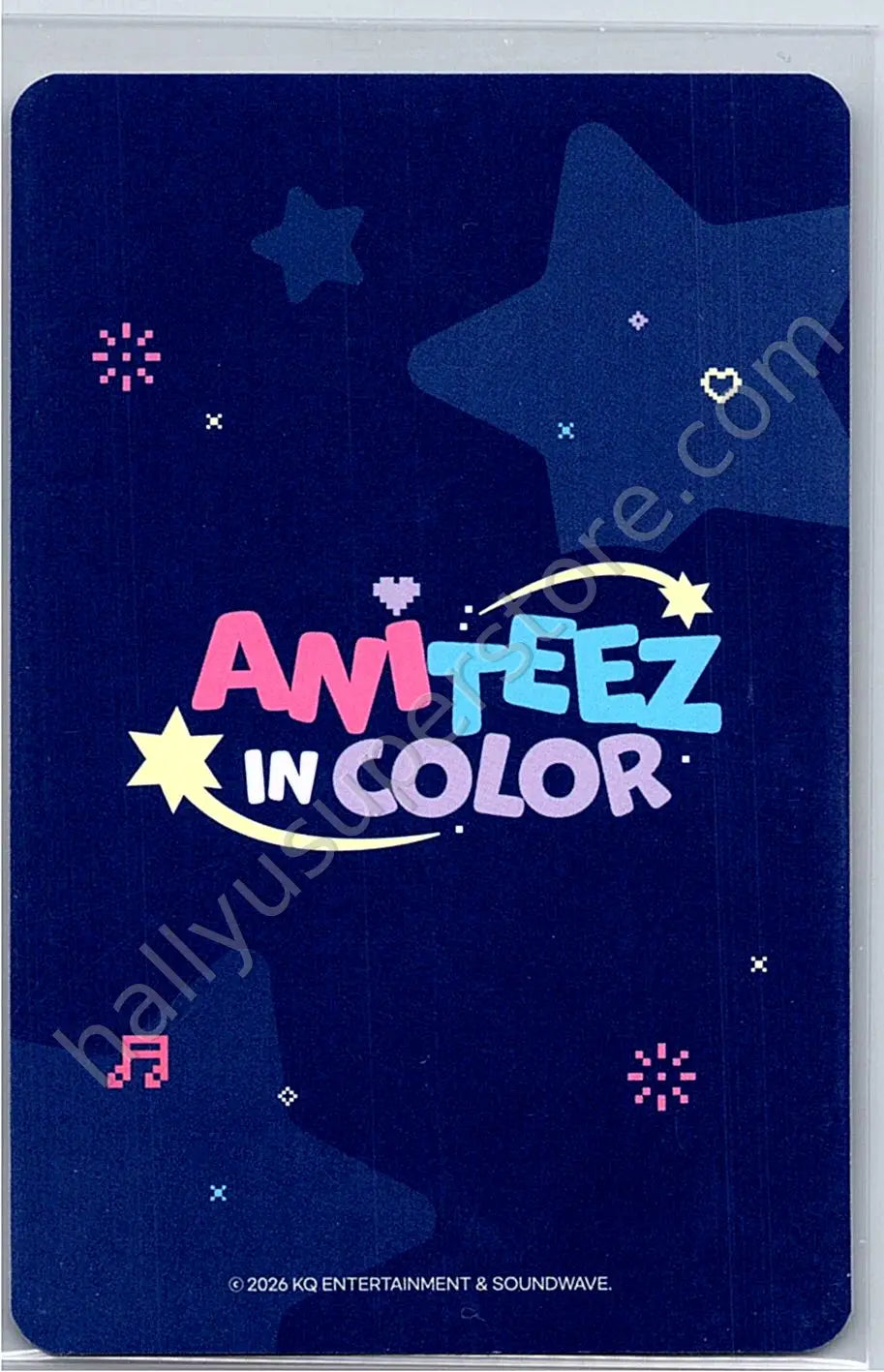 ATEEZ - Yunho - ANITEEZ IN COLOR trading card version 4