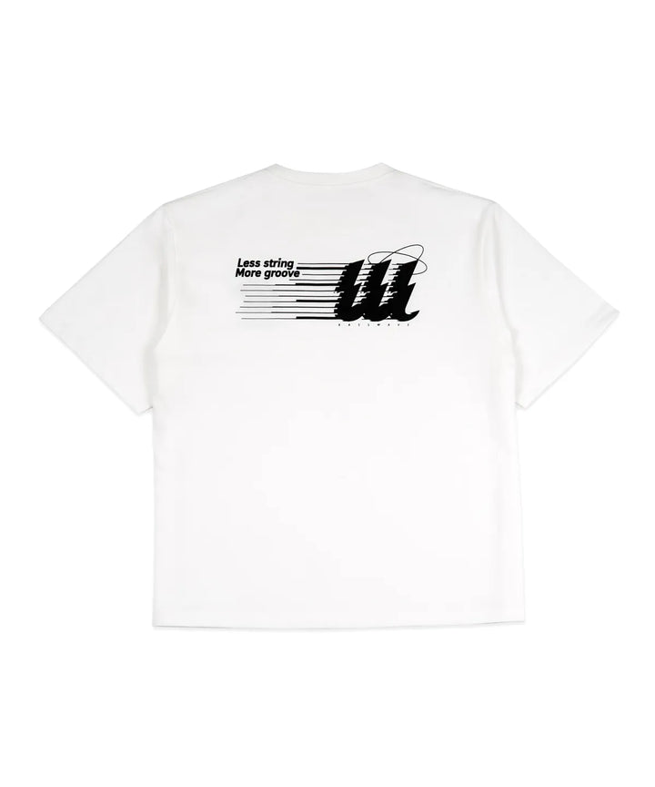 **QWER -Magenta  W String T-shirt [White]