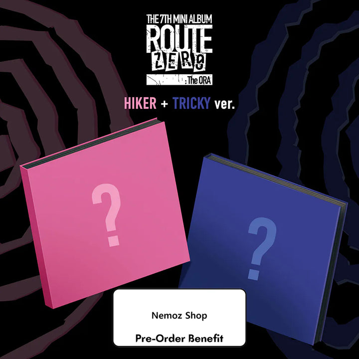 [Pre-Order] Xikers - 7TH MINI ALBUM [ROUTE ZERO : The ORA] (Photobook Ver.) + Pre-Order Benefit (Choose version)