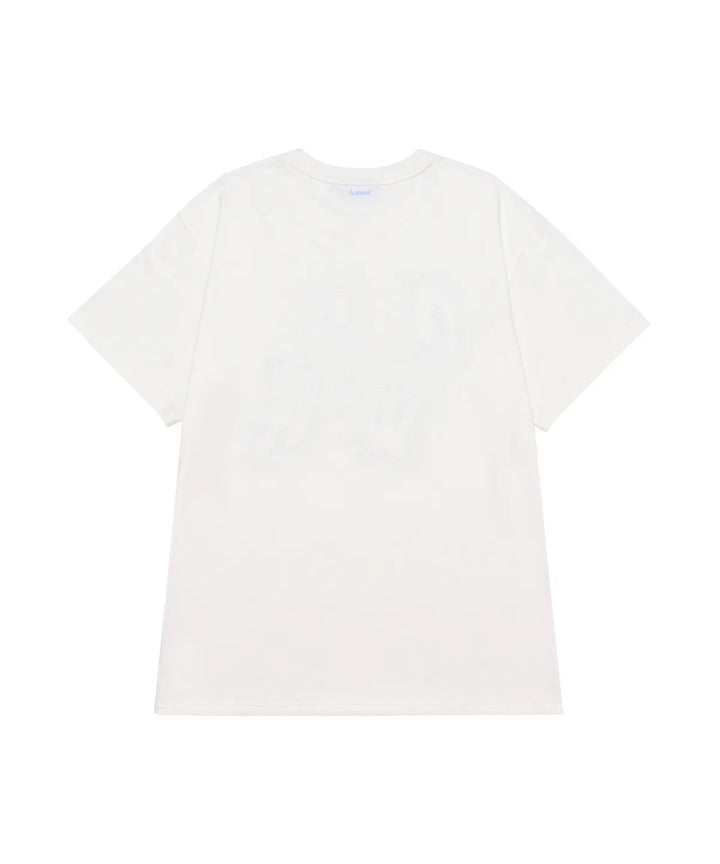 **QWER -Ames-Worldwide QWER CHARACTER TEE WHITE