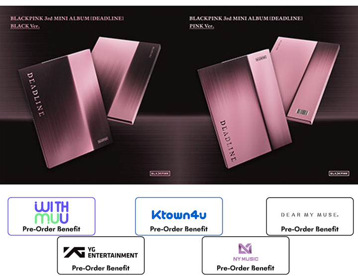 [Pre-Order] Blackpink - BLACKPINK 3rd MINI ALBUM [DEADLINE] BLACK+PINK Ver.