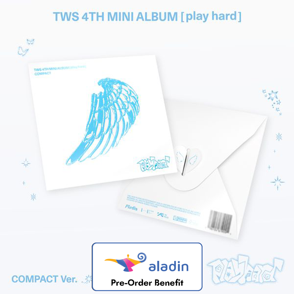 **[Pre-Order] TWS - 4th Mini Album "play hard" + Pre_Order Benefit (COMPACT Ver.)