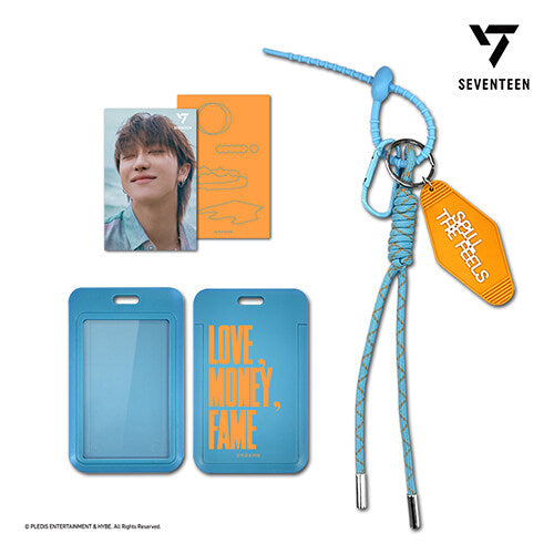 [Pre-Order] Seventeen "SPILL THE FEELS" - 3D lenticular mini card & card holder set Official MD choose member)**