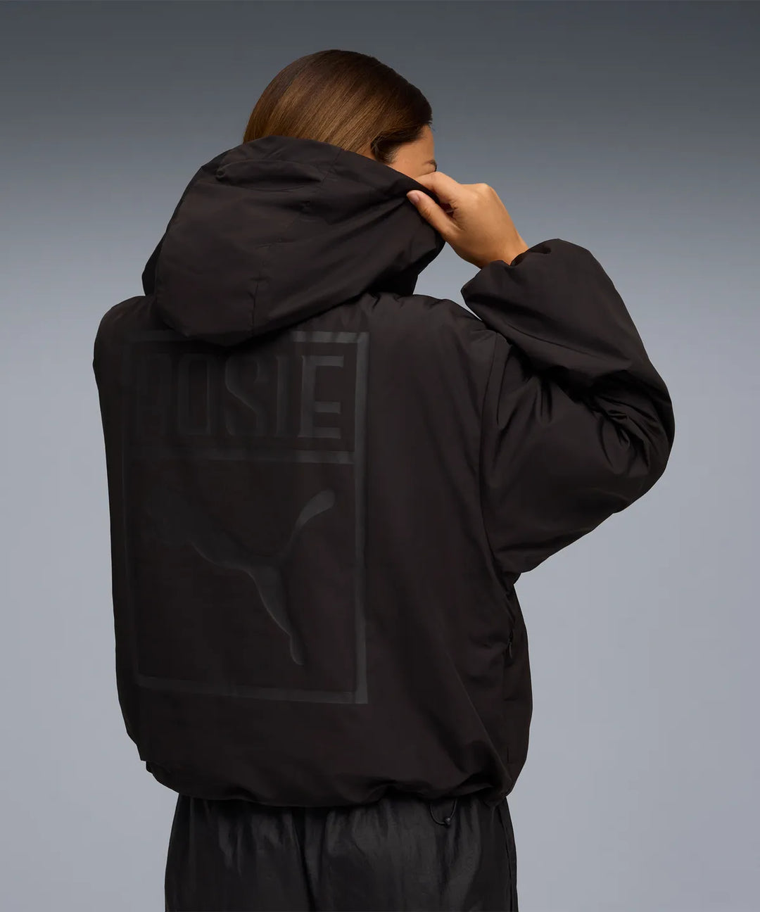 ** ROSE X PUMA - Puma x Rosé T7 Oversized Track Jacket WV-Black / 633793-01