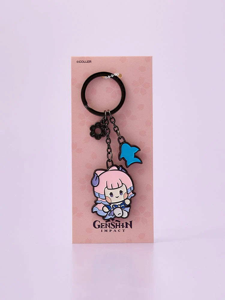 ** Genshin - Genshin Minini  [Metal Keyring] (Version Choose)