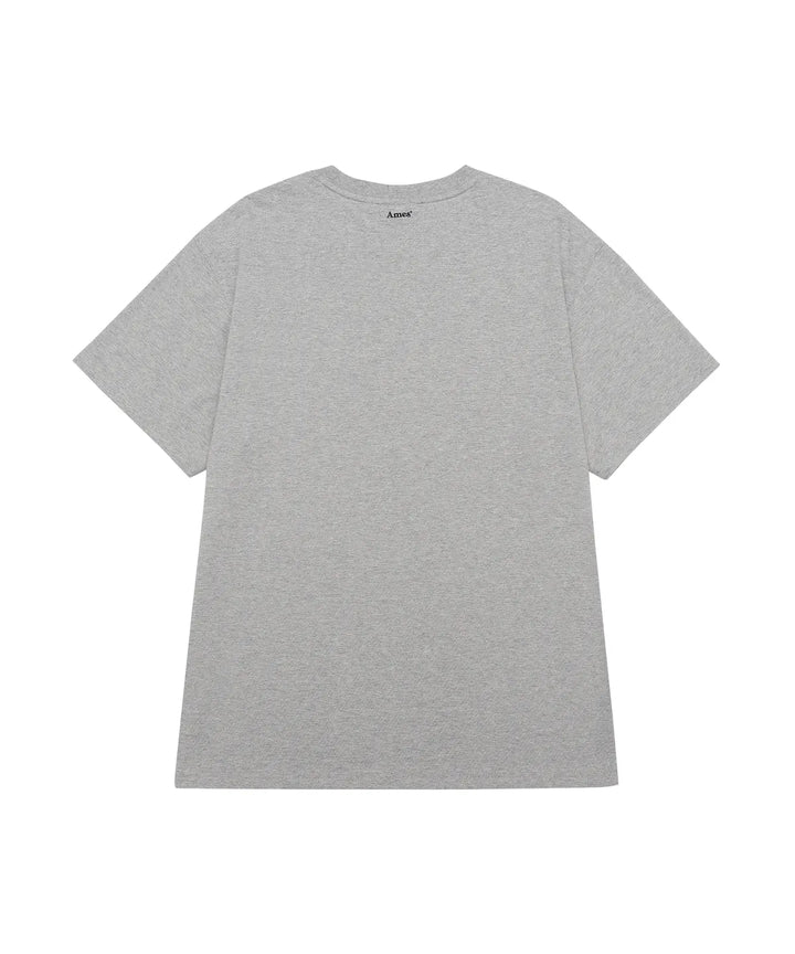 **QWER -Ames-Worldwide QWER CHARACTER TEE GREY
