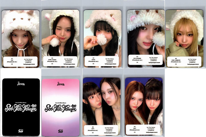 IZNA "SET THE TEMPO" - Soundwave Lucky Draw Event Photocard (Photobook ver.) [26.06.09]