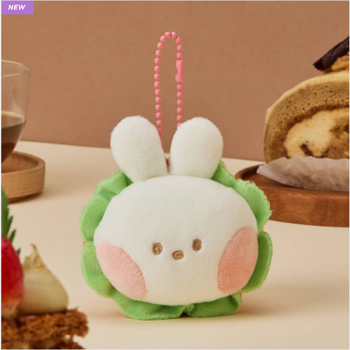 [Hallyu4U - Online Merch] LINE FRIENDS MININI Dessert Cafe KEYRING