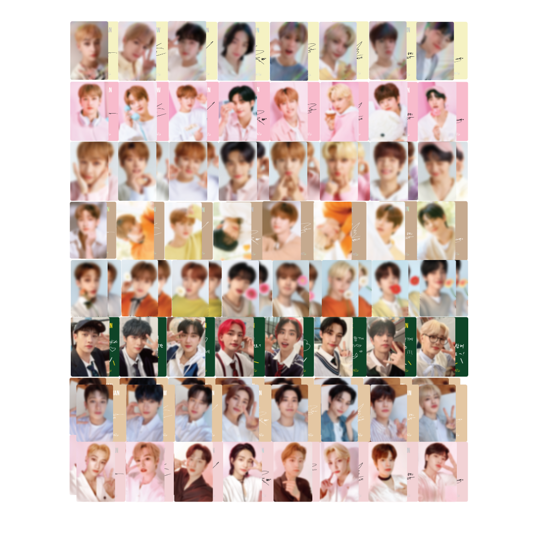 Stray Kids X NACIFIC - Nacific VIP Package Photocard set [25.8.22]