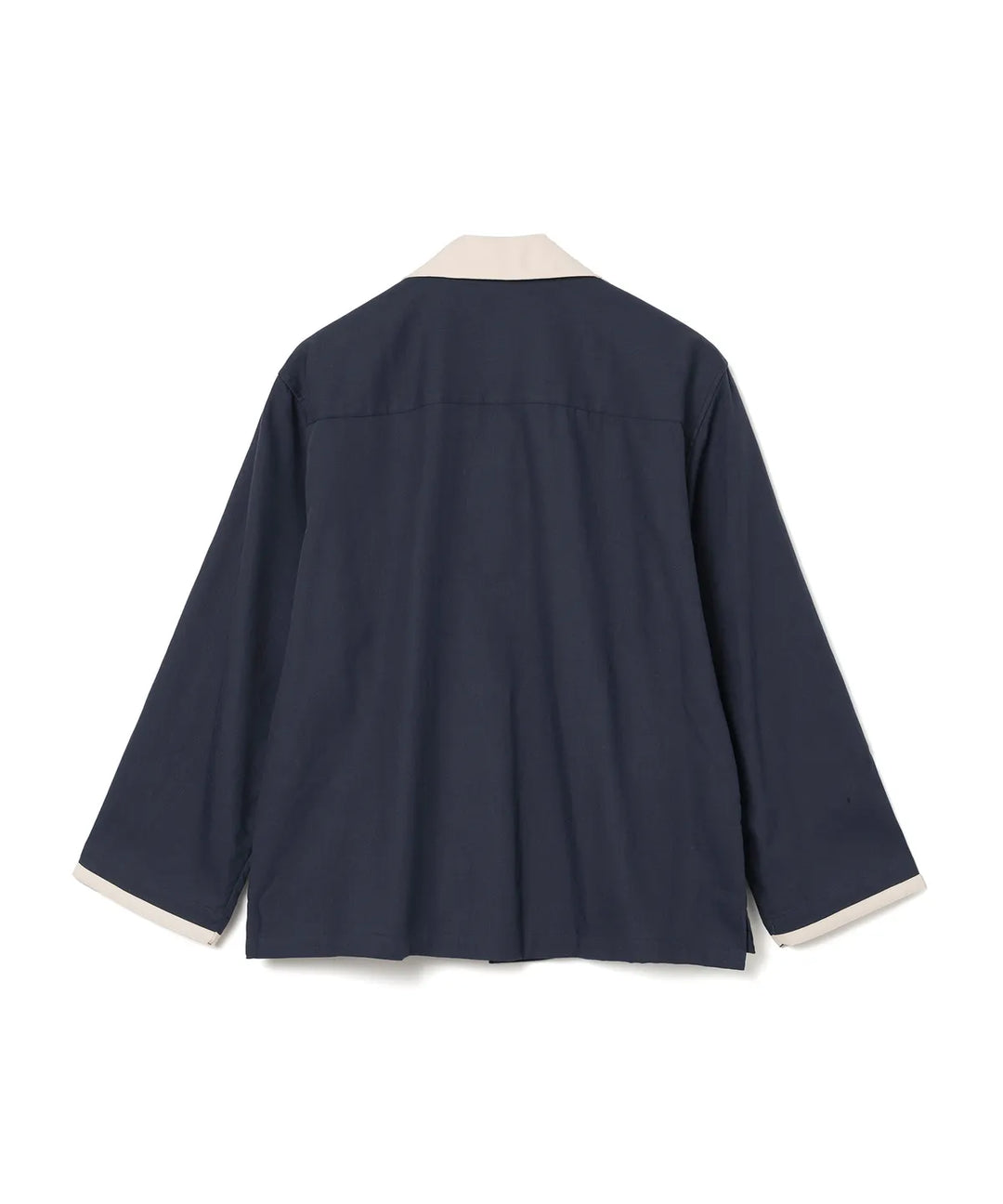 **QWER -Magenta Rockabilly Flared Shirt [Navy]