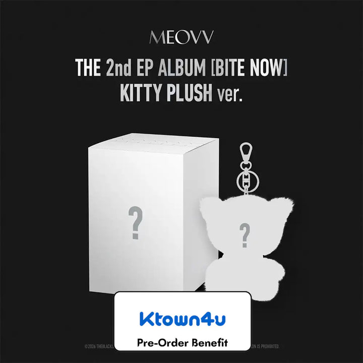 [PRE-ORDER] MEOVV - 2nd EP ALBUM "BITE NOW"(KITTY PLUSH ver.)+Pre-OrderBenefit (Choose Version)