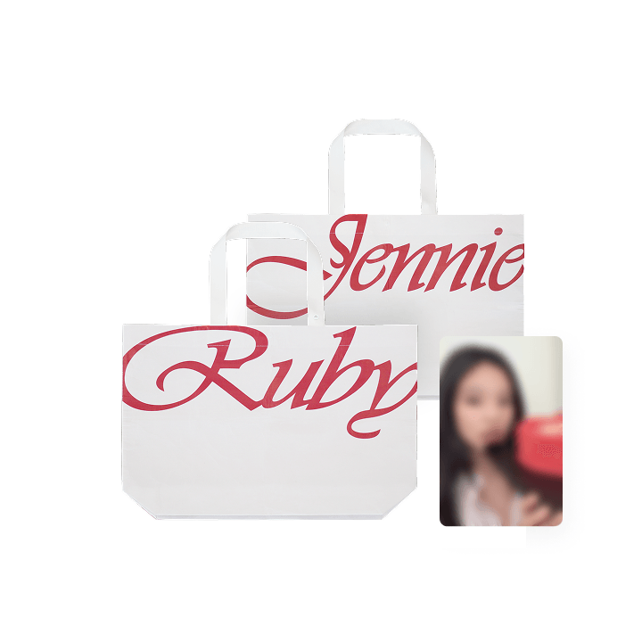 **[Pre-Order] JENNIE(of BLACKPINK)  - "Ruby" Official MD [Reusable Bag]