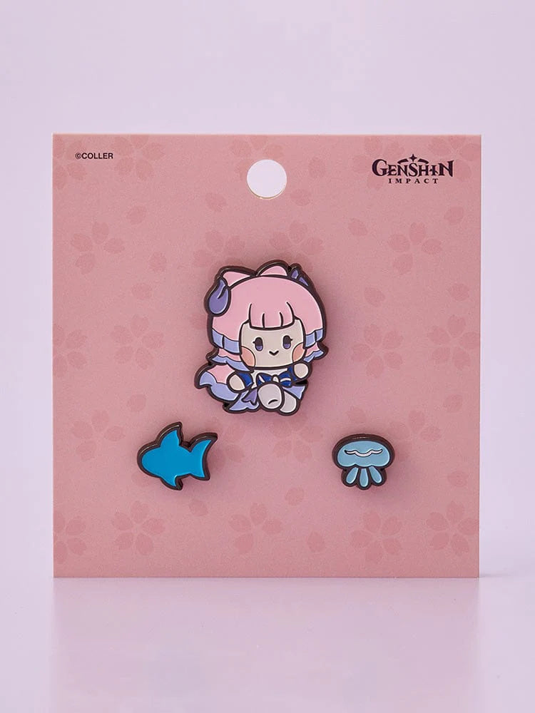** Genshin - Genshin Minini  [Metal Sticon Set] (Version Choose)