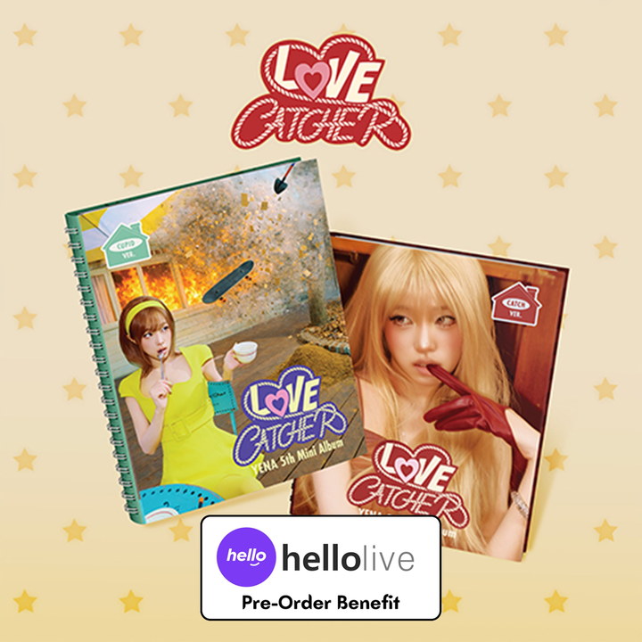 **[Pre-Order] YENA - 5th Mini Album "LOVE CATCHER" (PhotoBook ver.) + Pre-Order Benefit (Choose version)