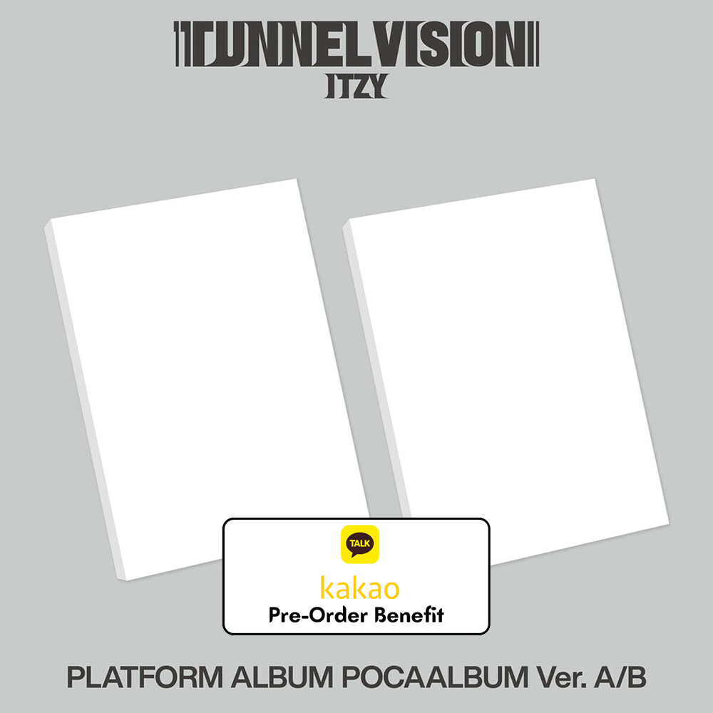 **[Pre-Order] ITZY - "TUNNEL VISION" + Pre-Order Benefit  (Choose Version) (POCAALBUM Ver.)