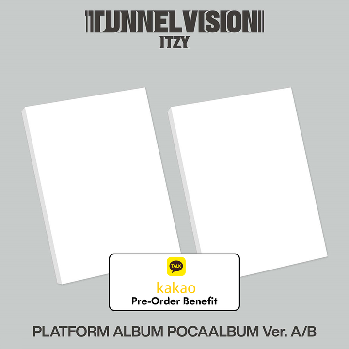 **[Pre-Order] ITZY - "TUNNEL VISION" + Pre-Order Benefit  (Choose Version) (POCAALBUM Ver.)