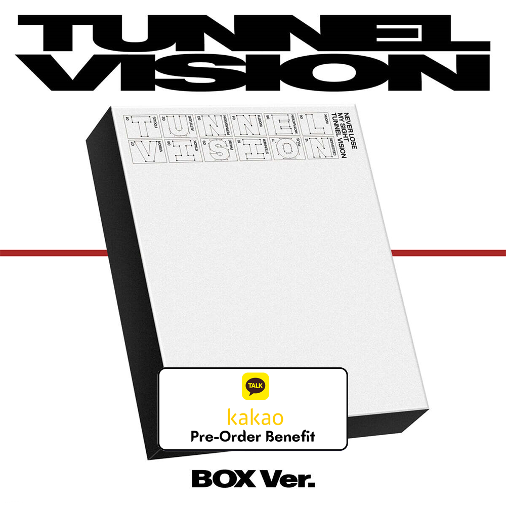 **[Pre-Order] ITZY - "TUNNEL VISION" + Pre-Order Benefit  (Choose Version) (Box Ver.)