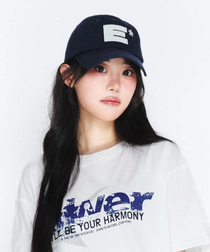 **QWER -Ames-Worldwide QWER HARMONY MESH CAP NAVY