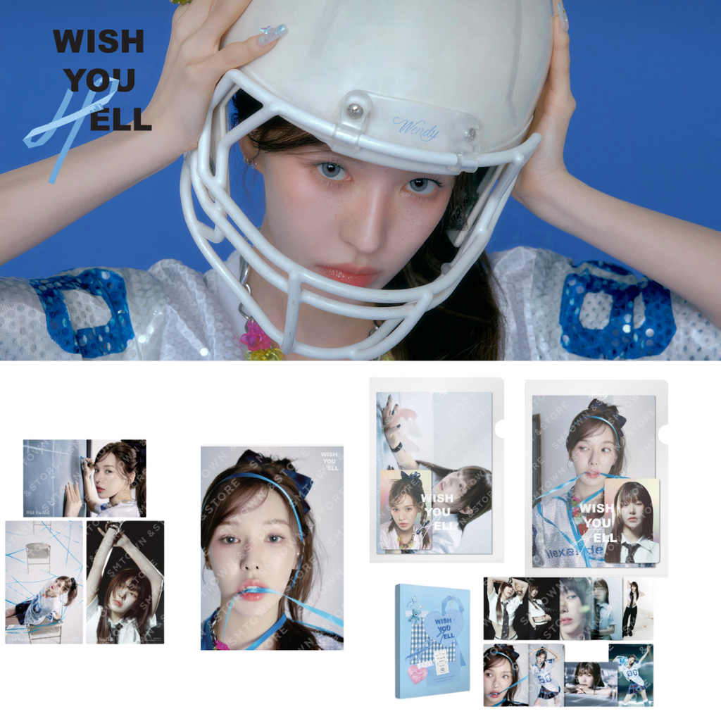 red velvet ウェンディ ポストカード サイン Wendy (of Red Velvet) - [Wish You Hell] Official MD (4x6 Set