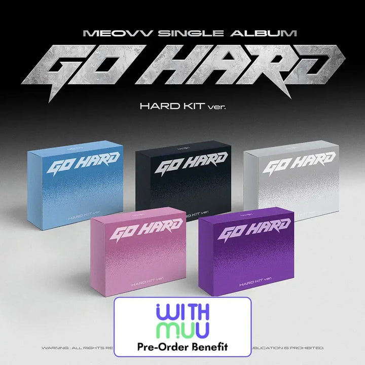 [Pre-Order] MEOVV - Single Album [GO HARD] (HARD KIT ver.) + Pre-Order Benefit
