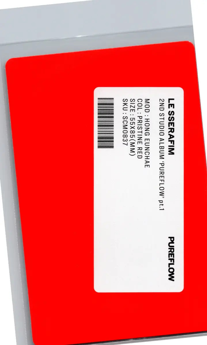 LE SSERAFIM "PUREFLOW" - Official Photocard (COMPACT Ver.) [26.06.08] (Restocked 6/16)