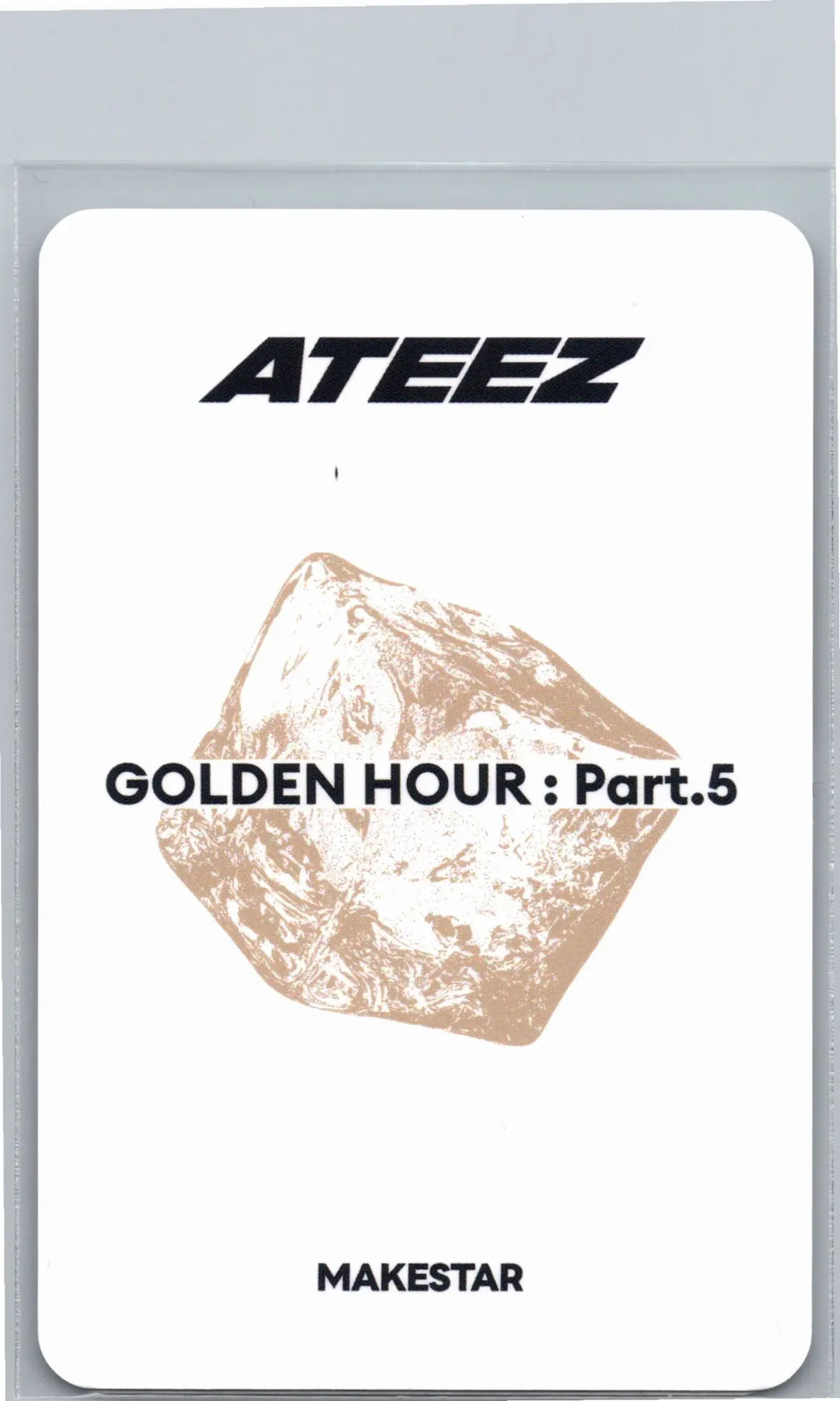 ATEEZ "GOLDEN HOUR : Part.5" - Makestar Lucky Draw Event Photocard [26.06.26]