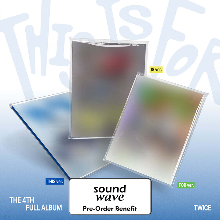 **[Pre-Order] TWICE - 4th ALBUM "THIS IS FOR CONFETTI" + Pre-Order Benefit [Photobook ver.]