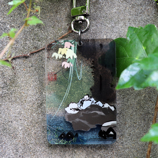 ** [Tradition] Acrylic Keyring [Water-viewing scholar Ver.]