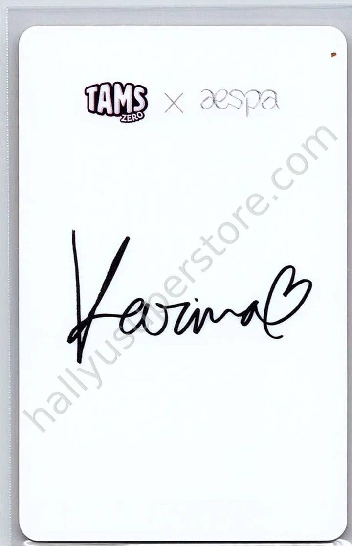 aespa - Karina - AESPA x TAMS
