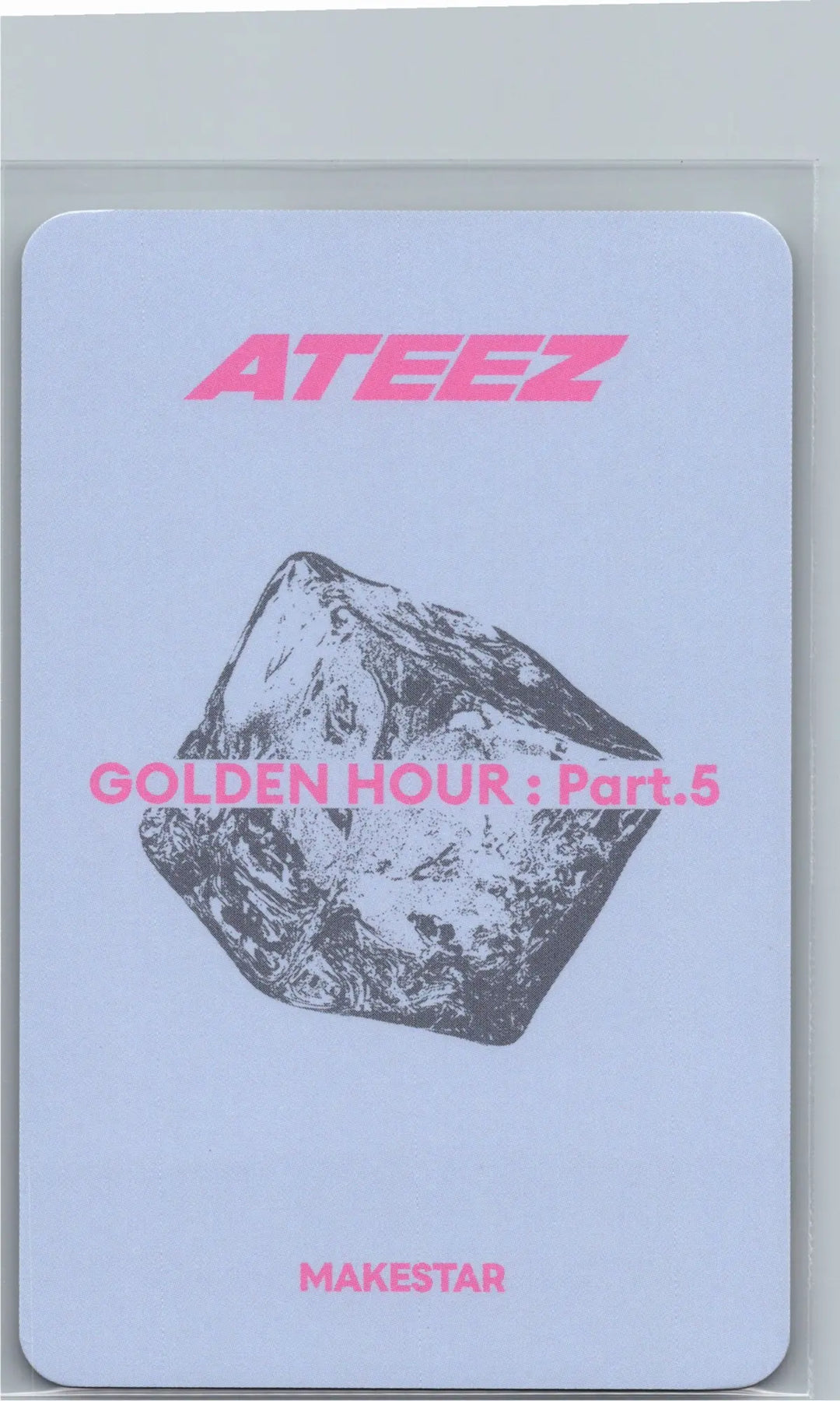 ATEEZ "GOLDEN HOUR : Part.5" - Makestar Pre-Order Benefit Photocard (CDP Ver.) [26.07.08]