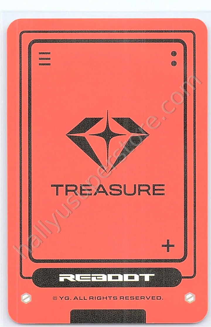 TREASURE - Yoon Jaehyuk - REBOOT pop-up store trading card