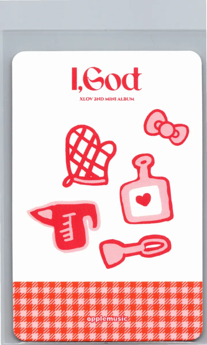 XLOV "I,God"- Apple Music Fansign Event Photocard [26.06.12]