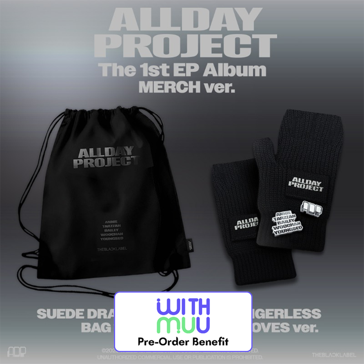 ** [Pre-Order] ALLDAY PROJECT - 1st EP Album 'ALLDAY PROJECT' MERCH ver. + Pre-Order Benefit (Choose version) [Random,Set]