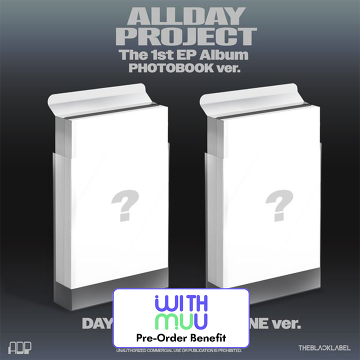 ** [Pre-Order] ALLDAY PROJECT - 1st EP Album 'ALLDAY PROJECT' PHOTOBOOK ver. + Pre-Order Benefit (Choose version) [Random,Set]