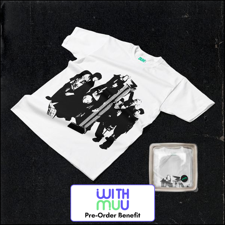 **[Pre-Order] P1Harmony - 8th Mini Album (DUH!]  (Plain White T ver.) + Pre-Order Benefit Photocard