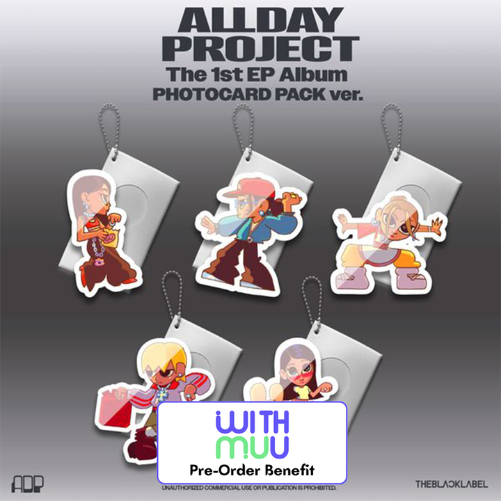 ** [Pre-Order] ALLDAY PROJECT - 1st EP Album 'ALLDAY PROJECT' PHOTOCARD PACK ver. + Pre-Order Benefit (Choose version) [Random,Set]