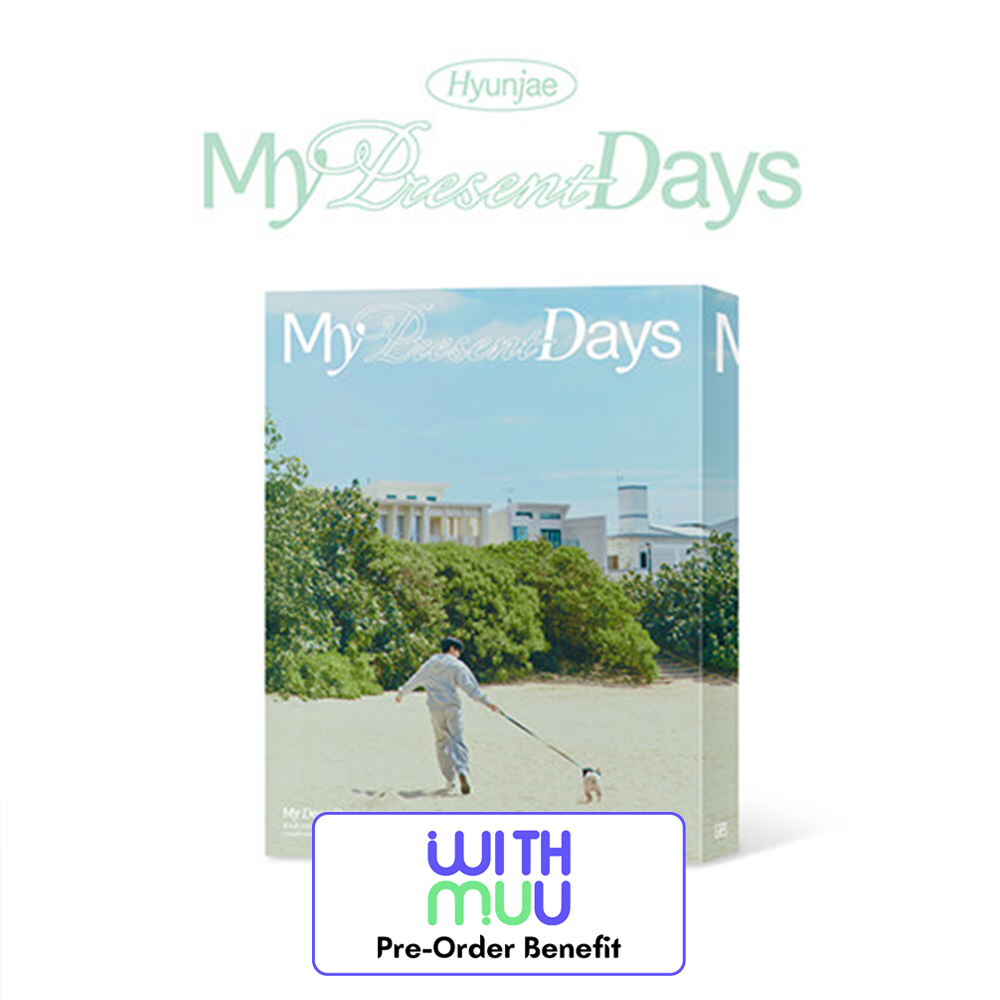 ** [Pre-Order] HYUNJAE (of The Boyz) - THE BOYZ photobook "My Present Days" + Withmuu Pre-Order Benefit