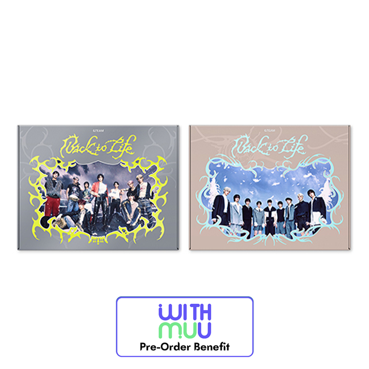 ** [Pre-Order] &TEAM - 1st Mini Album "Back to Life" + Lucky Draw Event (BREATH / GAZE ver.)(Choose Version)
