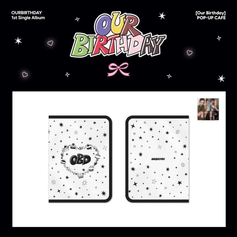 [Pre-Order] OURBIRTHDAY - [Our Birthday] POP-UP MD (BOOK COVER)
