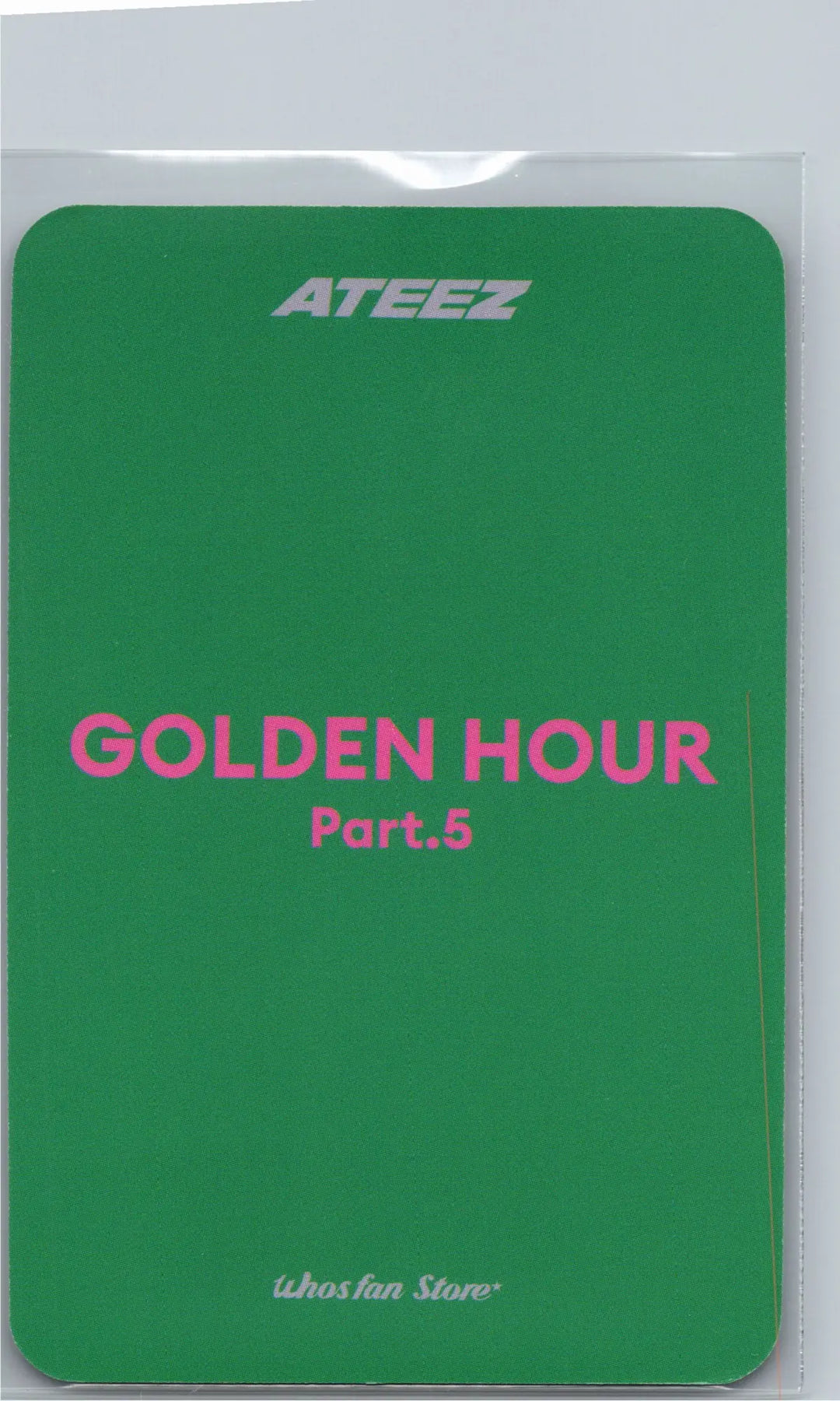 ATEEZ "GOLDEN HOUR : Part.5" - Who&