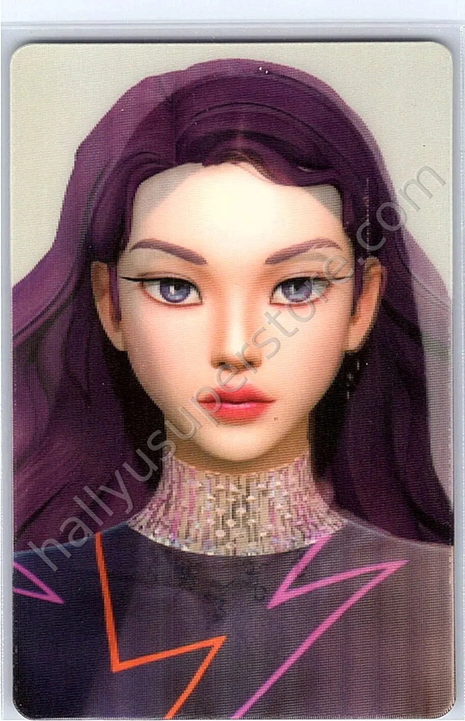 aespa - Karina - Savage album photocard lenticular synk dive version